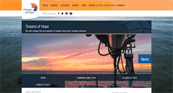 Desktop Screenshot of oceansofhope.org